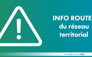 Réseau routier de la Collectivité de Corse RT 11- avis de coupure de la circulation dans le tunnel de Bastia
