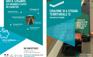 Criazione di a strada territuriale 12 - Trà Bastia è Furiani