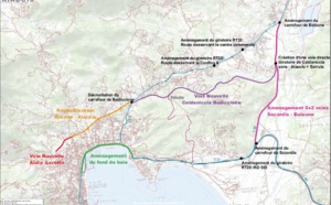 Prisintazioni di l’opari stradali di a Cullittività di Corsica nantu à u ritali di u rughjonu aiaccinu