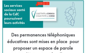 Permanenza  telefonica d’ascoltu educativu - Permanence téléphonique d’écoute éducative