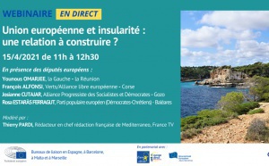 Webinaire : "Union Européenne et insularité : une relation à construire ?"