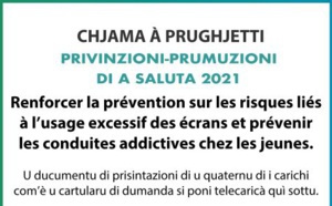 APPEL A PROJETS PREVENTION-PROMOTION DE LA SANTE 2021 : renforcer la prévention sur les risques liés à l’usage excessif des écrans et prévenir les conduites addictives chez les jeunes.