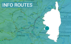 Infrastructures routières du Grand Aiacciu : RT 40 – Phase 3 des travaux de dénivellation du giratoire de la Gravona