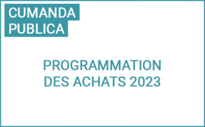 Commande publique : programmation des achats de la Collectivité de Corse pour l'année 2023