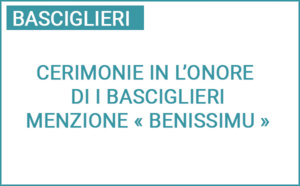 Ceremonie in l’onore di i basciglieri menzione « benissimu » 2024