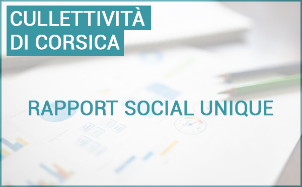Raportu suciale unicu di a Cullettività di Corsica per l'annu 2024