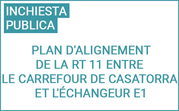 Rapport et conclusions suite à l'enquête publique pour l’aménagement des contre-allées de la RT11, communes de Biguglia et Furiani