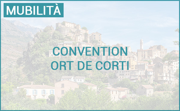 Signature de la convention de l'ORT de Corti, u 29 di lugliu di u 2026