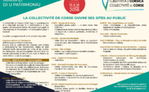 Ghjurnati auropei di Patrimoniu di u 2018 / La Collectivité de Corse ouvre ses lieux patrimoniaux au public : l’Hôtel de la CdC, ses musées, ses sites archéologiques, ses sites et réserves naturels