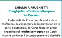 Chjama à prughjetti : Prughjettu «Technicothèque» in Corsica