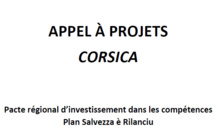 APPEL A PROJETS Pacte Régional d'Investissement dans les Compétences PRIC Corse - Plan Salvezza è Rilanciu