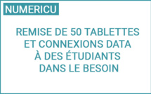 La Collectivité de Corse, XpFibre et sa filiale Corsica Fibra, Emmaüs Connect et la Fondation de l’Université de Corse luttent contre l’exclusion numérique - Remise de 50 tablettes et connexions data à des étudiants dans le besoin