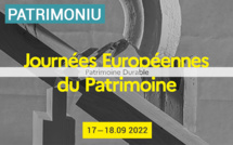 Ghjurnati Auropei di u Patrimoniu 2022 : découvrez le programme