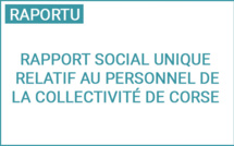 Raportu suciale unicu rilativu à u persunale di a Cullettività di Corsica 