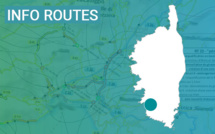 Phase de test : RT 40, Traverse d’Ulmetu. La Collectivité de Corse lance une expérimentation en faveur du rétablissement du double sens sur la traverse d’Ulmetu