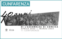 40 anni di l’Assemblea di Corsica : cunfarenza di chjusura 