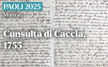 Mostra : "Cunsulta di Caccia, 1755", luni u 21 d'aprile in Castifau