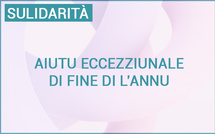 Aiutu eccezziunale di fine di l'annu 2026 pè e persone tocche da a precarietà