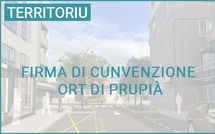 Firma di cunvenzione : Opération de Revitalisation du Territoire de Prupià
