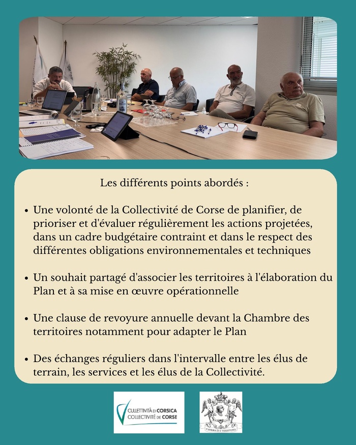 Riunione di u Scagnu di a Camera di i Territorii, u 16 di lugliu di u 2025   Riunione di u Scagnu di a Camera di i Territorii, u 16 di lugliu di u 2025