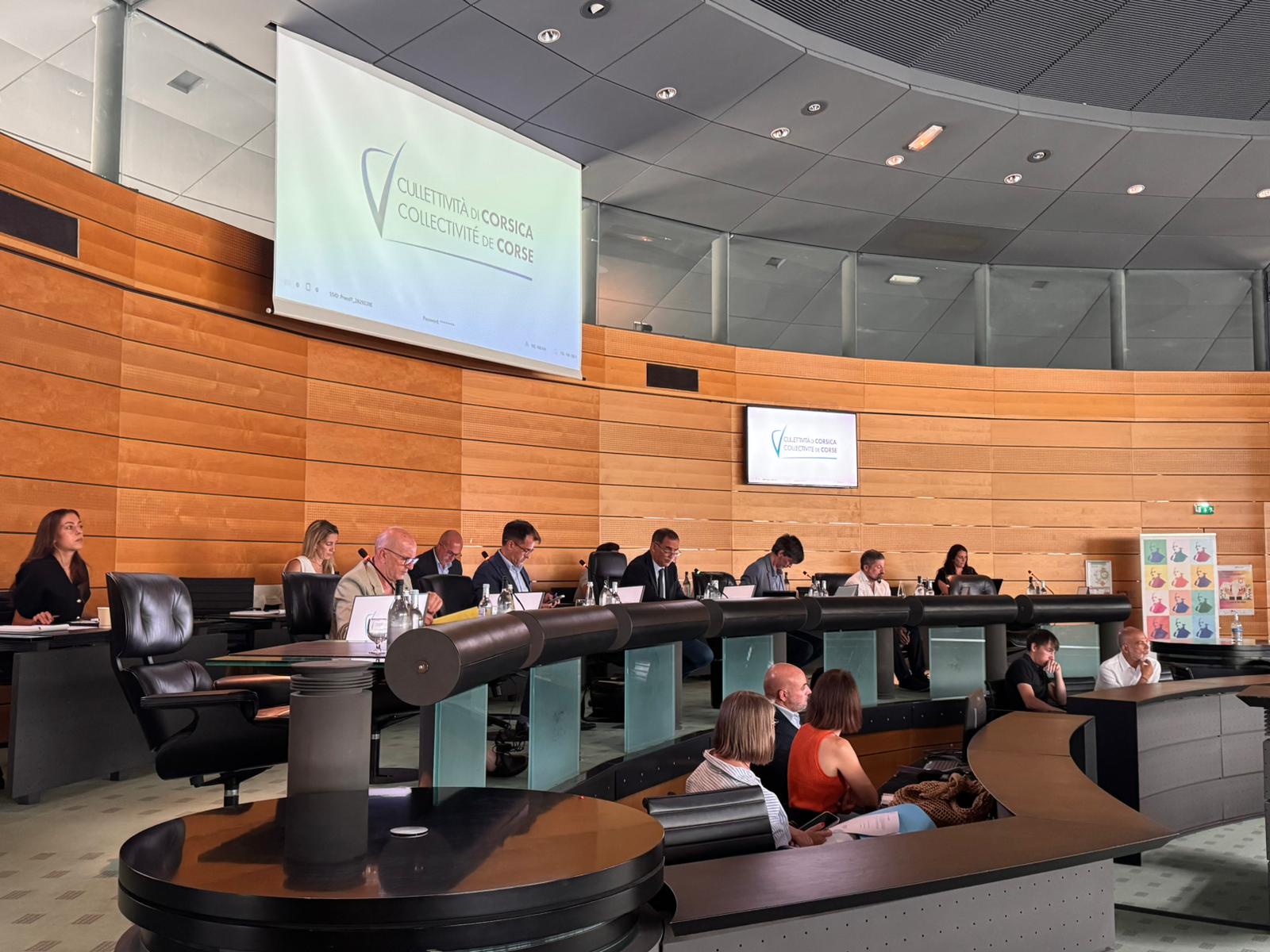 Sessione di a Camera di i Territorii di Corsica u 16 di ghjugnu di u 2025
